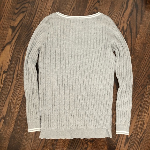 U.S Polo Assn. Grey knit sweater - Picture 4 of 4